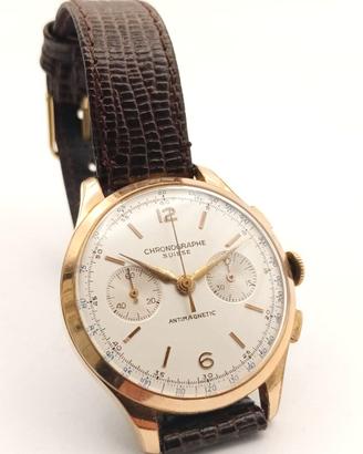 orologio Chronographe Suisse Cie Bicompax 1950s
