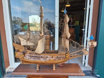 veliero anni 60 fatto a mano 