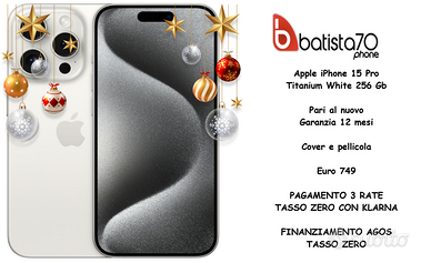 Apple iPhone 15 Pro Titanium White 256 Gb