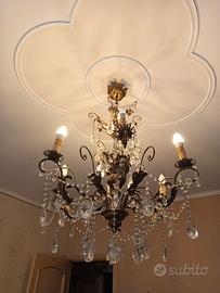 Lampadario vetro murano