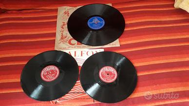 Dischi 78 giri vintage collezionismo
