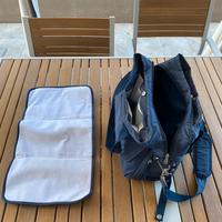 Borsa per passeggino e cuscino allattamento