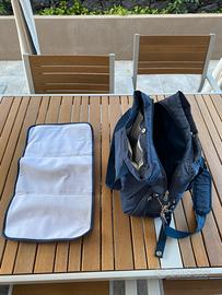 Borsa per passeggino e cuscino allattamento