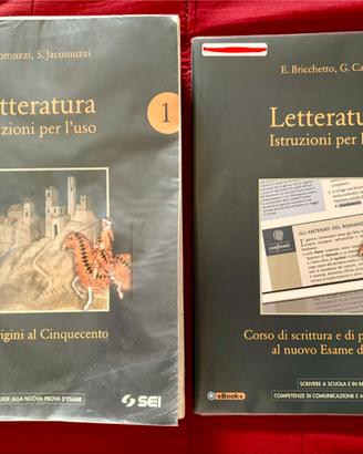 Letteratura Istruzioni per l’uso 1+Corso scrittura