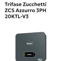 Inverter 20 kW Trifase Zucchetti ZCS Azzurro 3PH 2
