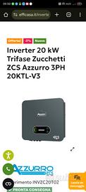 Inverter 20 kW Trifase Zucchetti ZCS Azzurro 3PH 2