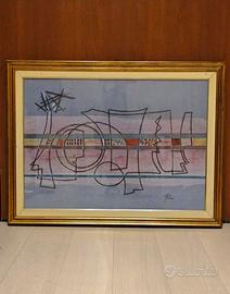 Quadro Astratto Arte cibernetica Parini 70x50