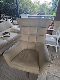 Poltrona di design Calia Swivel