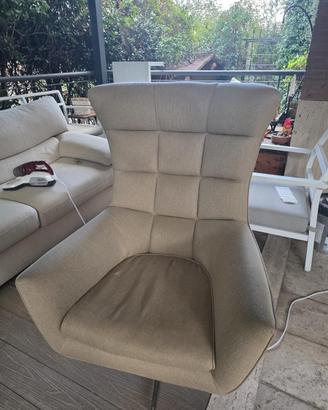 Poltrona di design Calia Swivel
