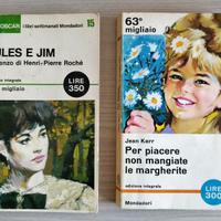 2 libri Mondadori 63° e 268° migliaio