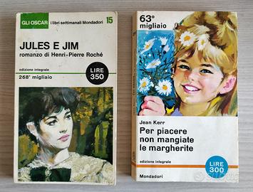 2 libri Mondadori 63° e 268° migliaio