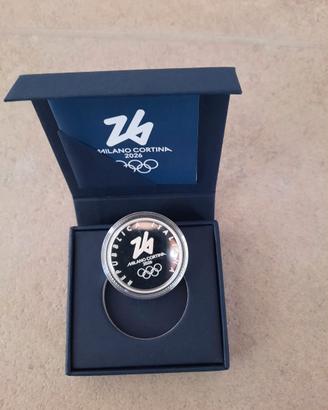 Monete n argento Milano Cortina