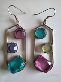 Astratti, particolari, importanti orecchini