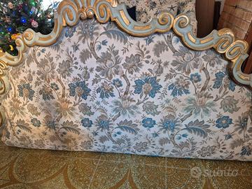 Testata letto imbottita stile veneziano