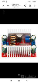 Convertitore DC-DC 400W 15A Step-up Boost,