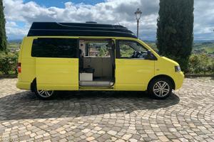 T5 tetto alto camperizzato amovibile