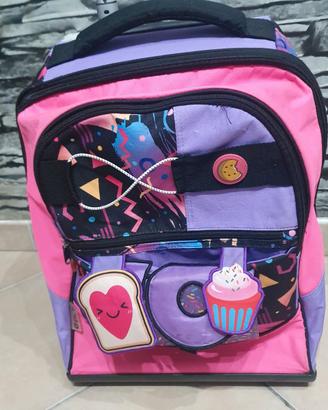 Zaino trolley scuola Go Pop tripla ruota