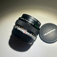 Obiettivo 50 mm Olympus reflex 1:1.8