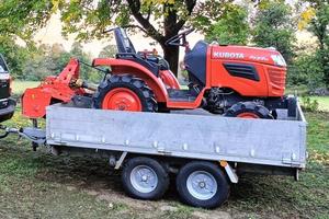 Rimorchio Ellebi  cassone 245x185   telo PVC nuovo