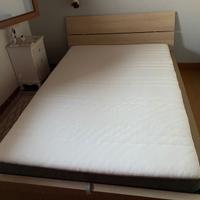 Letto contenitore con materasso