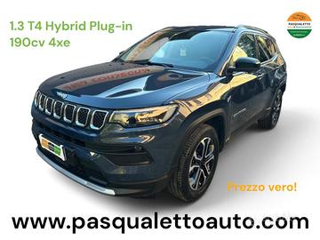 JEEP Compass 1.3 Turbo T4 190 CV PHEV AT6 4xe Bu