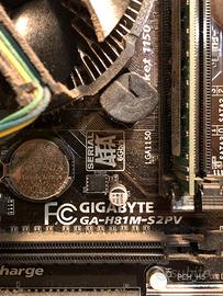 Gigabyte H81M CPU RAM