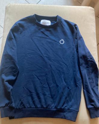 Felpa Trussardi non felpata blu scuro