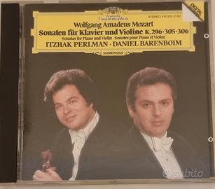 CD Mozart – Sonate per pianoforte e violino
