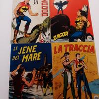 Zagor scritta rossa, primi numeri