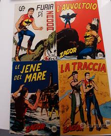 Zagor scritta rossa, primi numeri