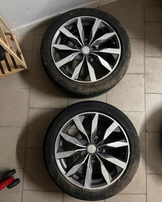 Cerchi + gomme seminuove DR Evo 3 ( Jac S2 )