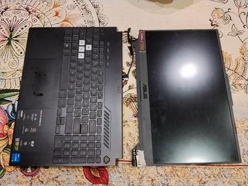 Asus tuf f15 fx507zc4 scheda madre in corto 