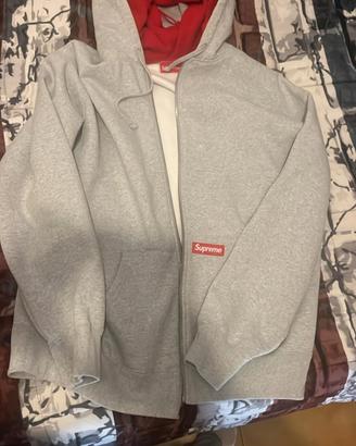 felpa grigia supreme donna 