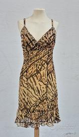 Vestito fantasia animalier usato 2 volte