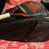 Racchetta e bag padel