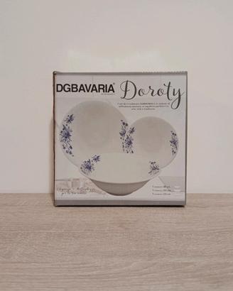 Set di tre eleganti insalatiere in ceramica 