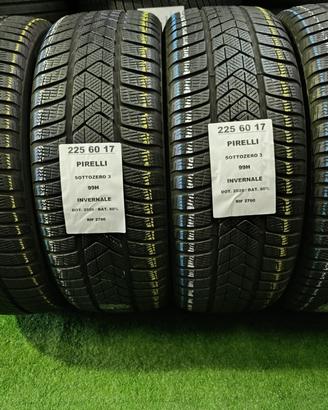 4 GOMME 225 60 17 PIRELLI INV RIF2700