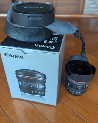 Canon FISHEYE 8-15 mm Ultrasonic