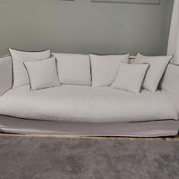 Divano in lino 3/4 posti