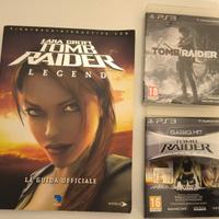 Lotto Tomb Raider PS3 + Guida Ufficiale