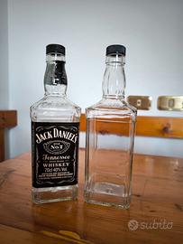 Bottiglie vuote jack daniel's