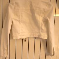 Giubbino Jeans bianco