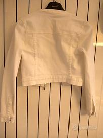 Giubbino Jeans bianco