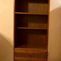 Libreria anni ‘80 con cassetti