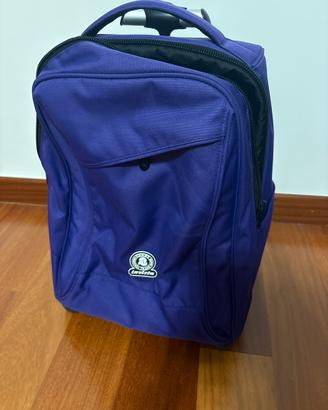Zaino trolley invicta viola