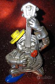VINTAGE Clown Musicista con Chitarra Anni 70/80 