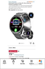 Smartwatch Uomo (Nuovo)
