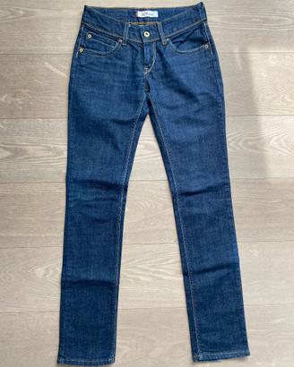 Levi's 571 denim stretch slim fit, misura 27x34.