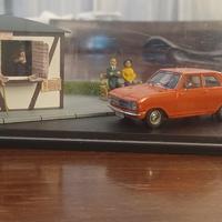 Schuco diorama Opel Kadett con edicola
