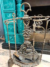 alari antichi per camino